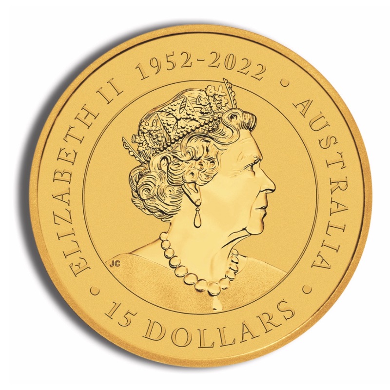 1/10 oz Australian Kangaroo/Nugget Gold Coin (Year Varies) - Image 2