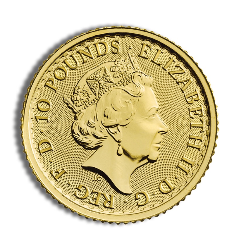 1/10 oz Gold Britannia (Year Varies) - Image 2