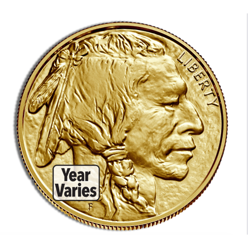 1 oz Gold Buffalo - BU (Year Varies)