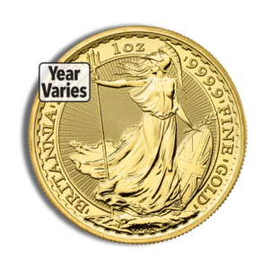 1 oz Gold Britannia (Year Varies)