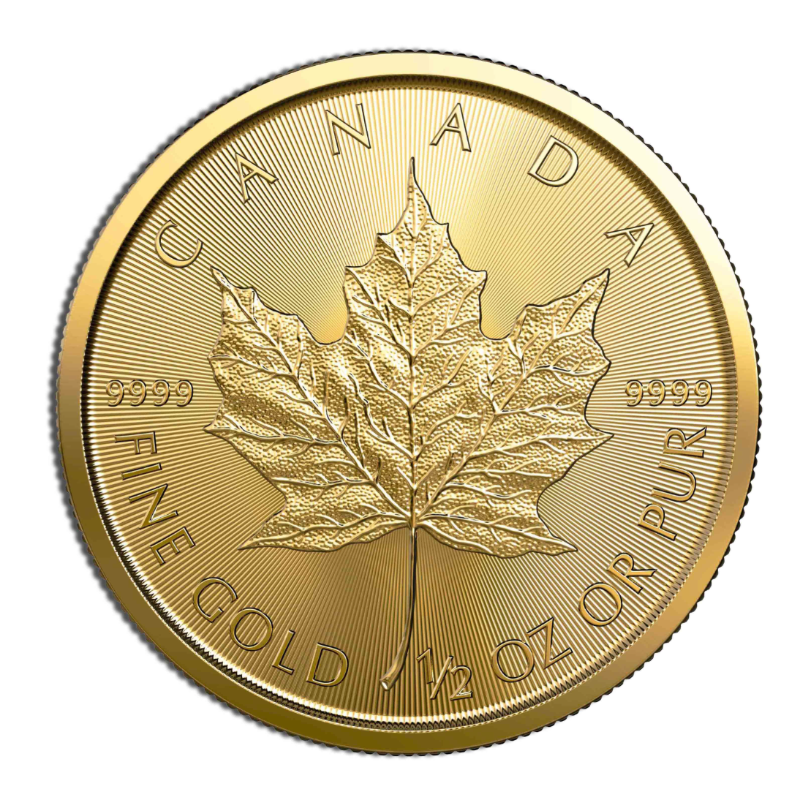 1/2 oz Gold Maple Leaf (Random Year)