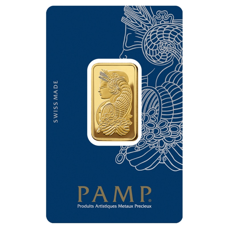 PAMP Fortuna 20 Gram .9999 Fine Gold Bar (In Assay)