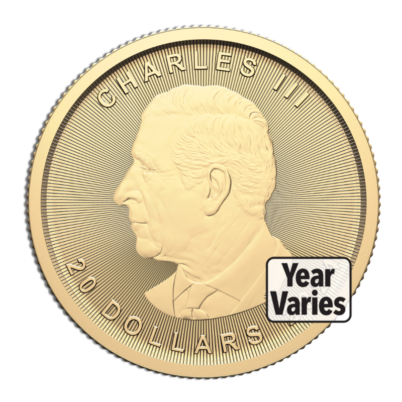 1/2 oz Gold Maple Leaf (Random Year) - Image 3