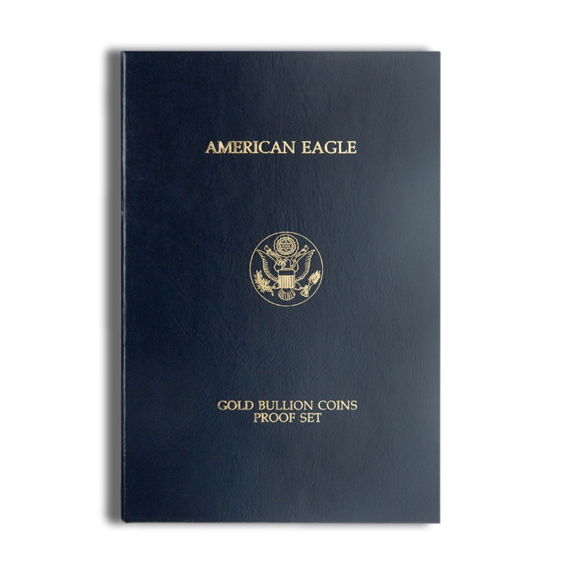 Four Coin Proof Gold Eagle Set - Box/COA (Date Varies) - Image 3