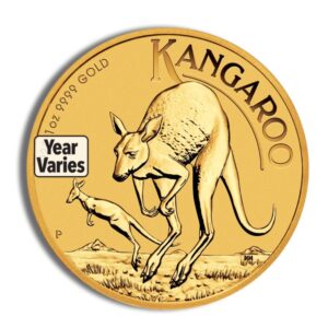 1 oz Australian Kangaroo Gold Coin (Year Varies)