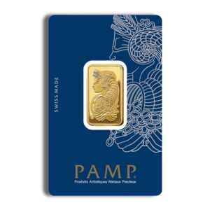 PAMP Fortuna 1/2 oz Gold Bar (In Assay)