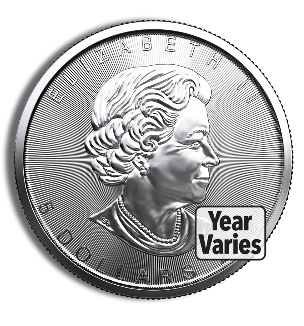 1 oz Canadian Silver Maple Leaf (Year Varies) - Image 2