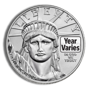 1 oz Platinum Eagle Coin – BU (Date Varies)