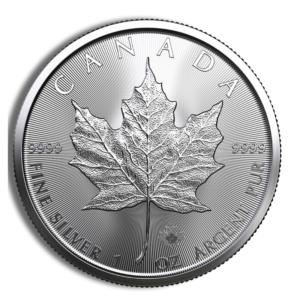 1 oz Canadian Silver Maple Leaf (Year Varies)
