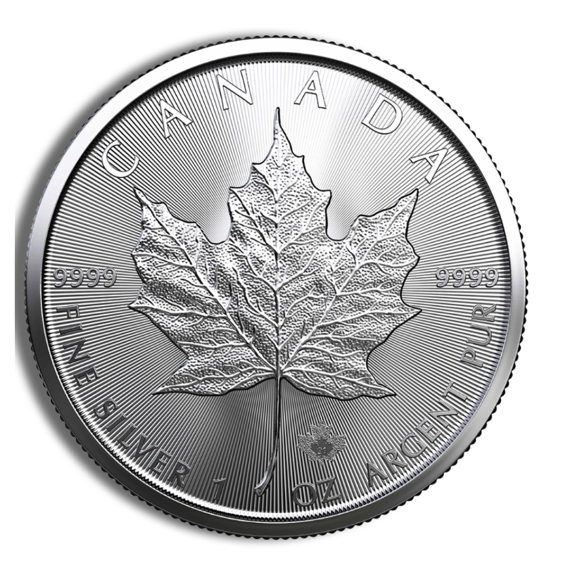 1 oz Canadian Silver Maple Leaf (Year Varies)