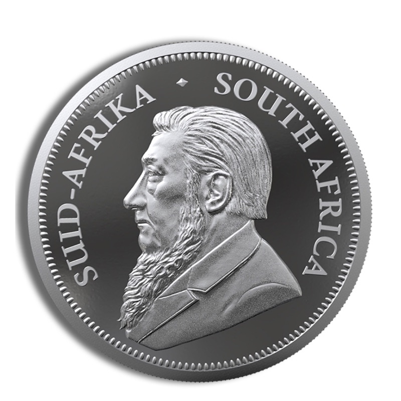 1 oz Silver Krugerrand – BU (Year Varies) - Image 2