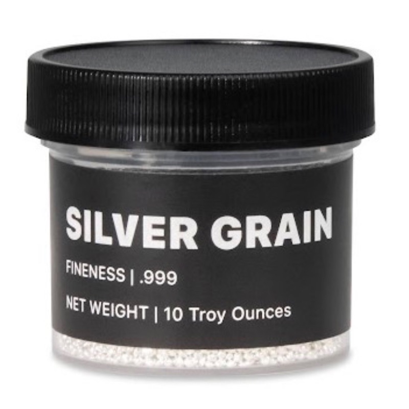 10 oz Silver Grain / Shot – .9999 Fine Silver