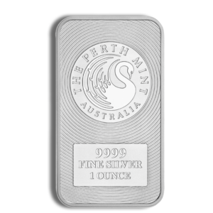 1 oz Silver Bar – Perth Mint Kangaroo